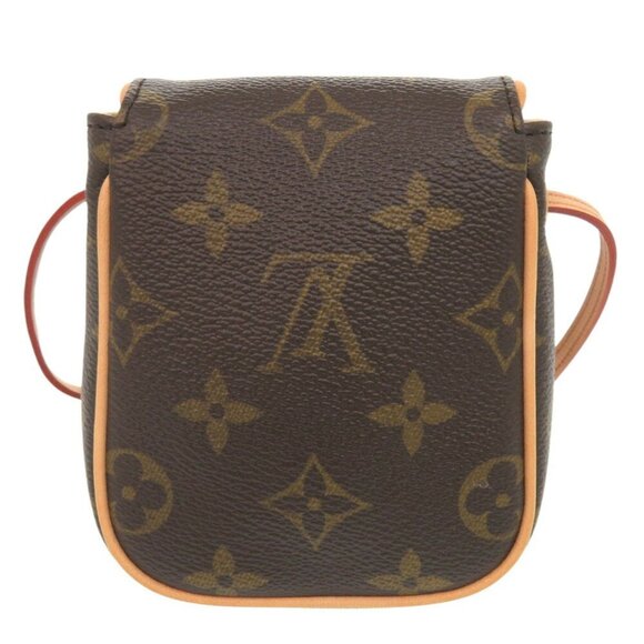 LOUIS VUITTON Pochette Cancun Monogram M60018 Brown Shoulder Bag LV 0657 - Picture 4 of 10